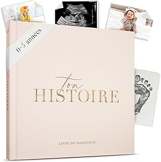 Livre de Naissance Album Photos Cadeau Naissance