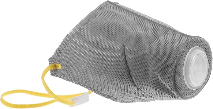 Ipetboom Breathable Dog Muzzle for Medium Dogs Adjustable Nylon Pet Mouth Cover with Air Filter Against Dust and Haze for Outdoor Walks