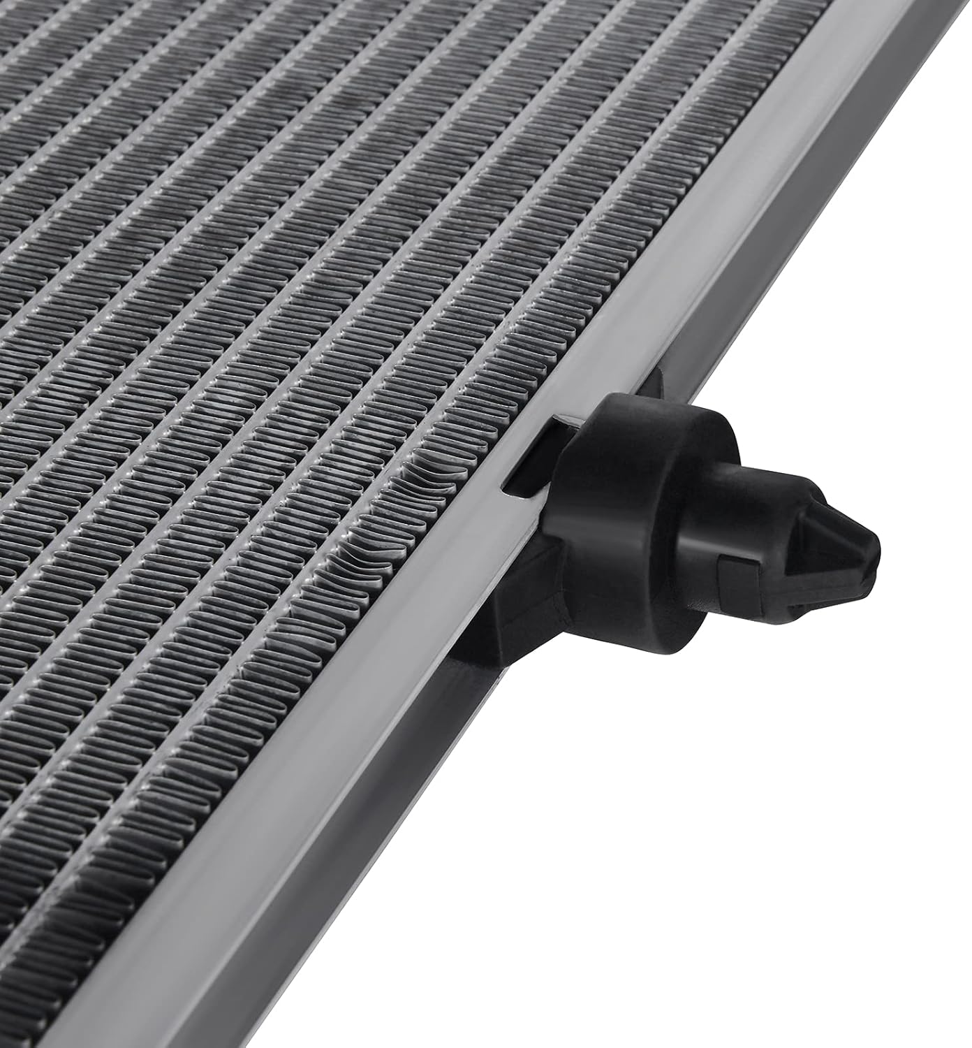 A/C AC Condenser Compatible with 2001-2007 for Toyota for Highlander Base 2.4L 2004-2007 for Toyota for Highlander Limited 3.3L 2006-2007 for Toyota for Highlander Sport 3.3L Replaces 3053