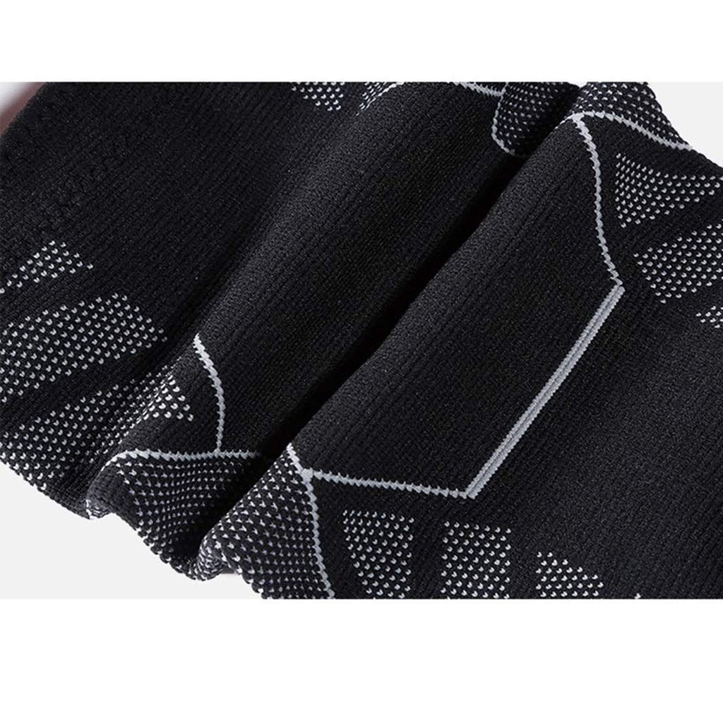 Kneepad- Knee Brace Support Compression Sleeves for Men and Women, 1 Pair Registered Wraps Pads for Arthritis, Running(E,XL)