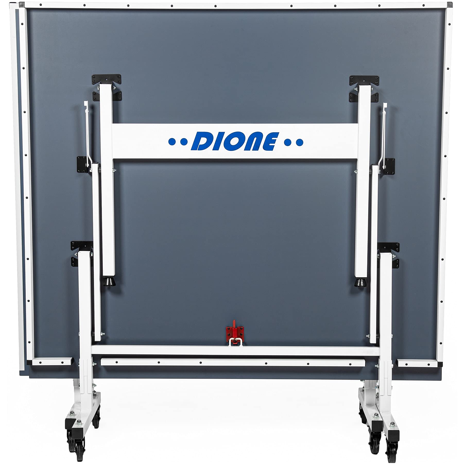 Dione Tischtennisplatte School Sport 400 kompakt Indoor Blau TT-Platte rollbarer und klappbar Tischtennistisch - 10 Minuten Installation - 70KG