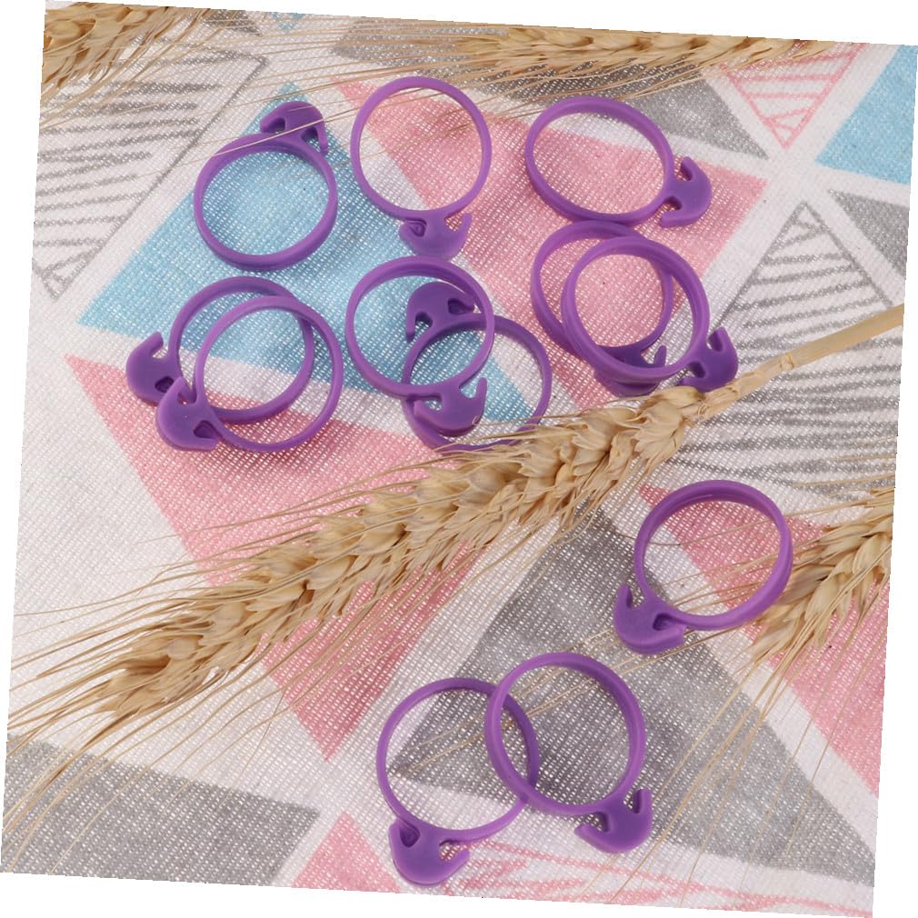 UPKOCH Kit De Décoration De Gâteaux 3 Ensembles De Douilles pour Fondant Crème Poche À Douille Bande De Fermeture en Caoutchouc pour Un Changement Facile des Embouts 48 ​​pièces X 3