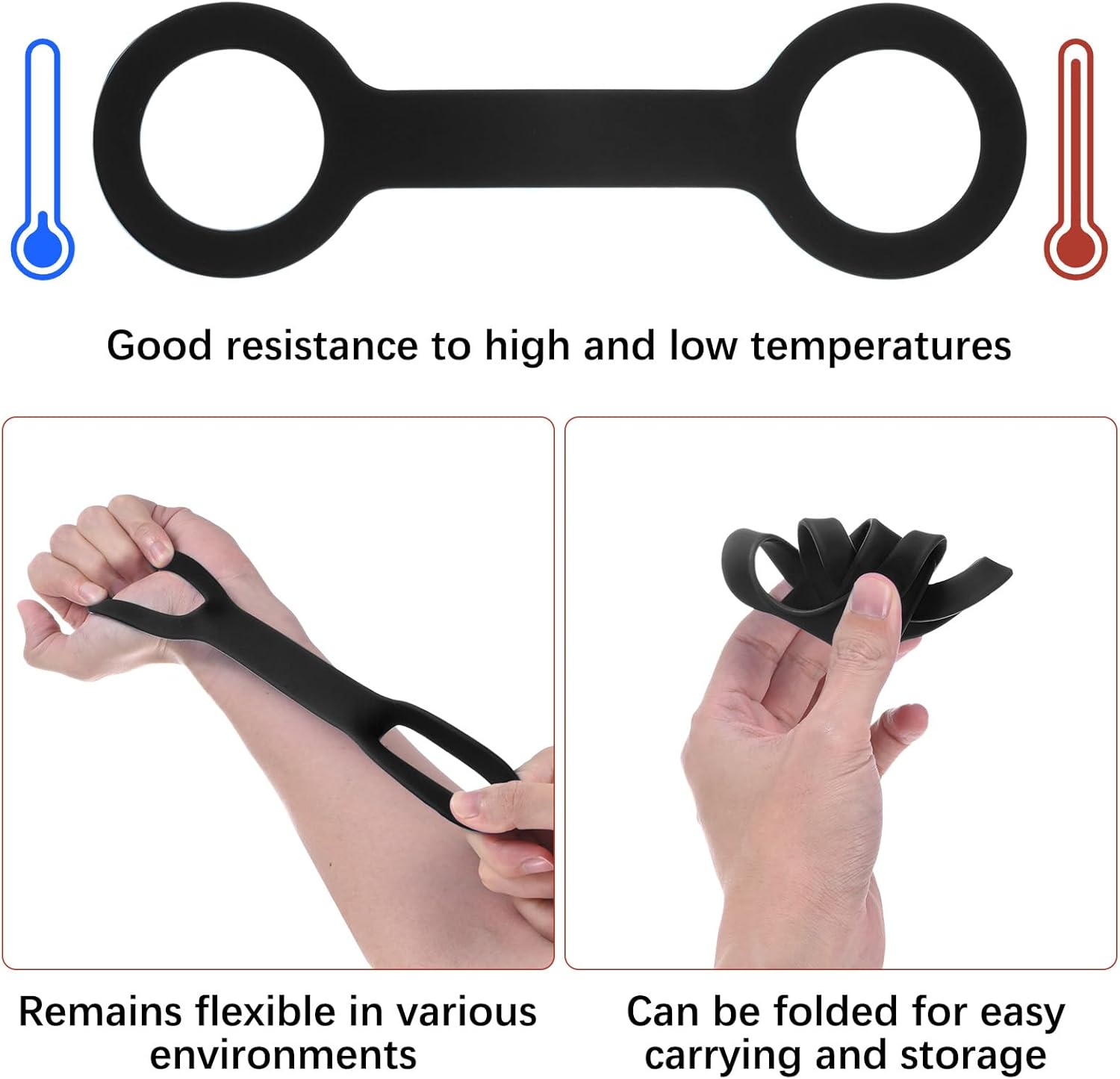 Water Bottle Handle Carrier Strap [2PCS] - Makes Any Cup Handheld Use for Running & Bike & Hiking & Gym - Image 6