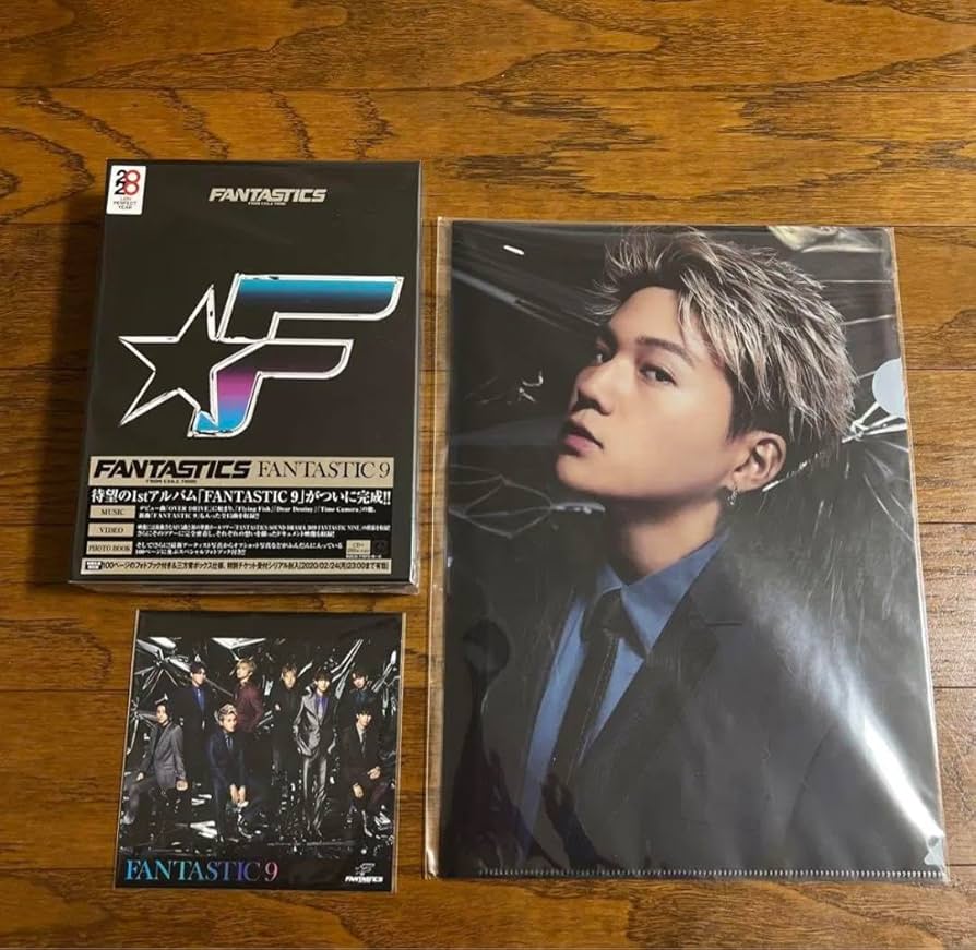 FANTASTIC9 初回限定盤DVD 八木勇征 FANTASTIC 9 【初回生産限定盤】(CD+2DVD) : FANTASTICS from