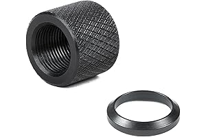 1/2'' x 28 Steel Pipe Thread Protector with 1/2'' x 28 Crush Washer