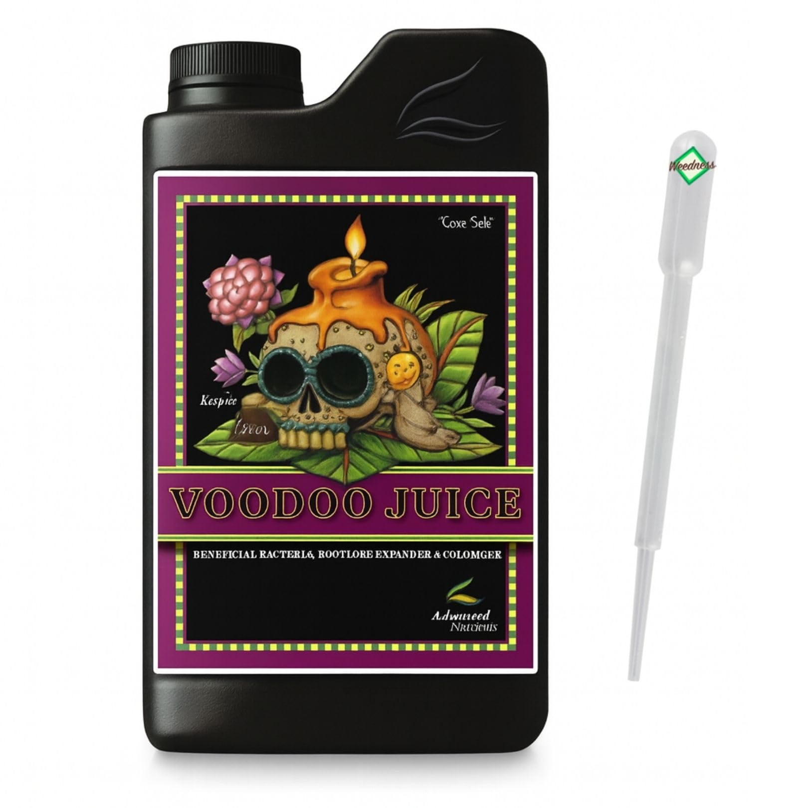 Weedness Advanced Nutrients Voodoo-Juice 1 Liter - NPK Dünger Grow Anbau Indoor Erde Flüssigdünger Organischer Bio