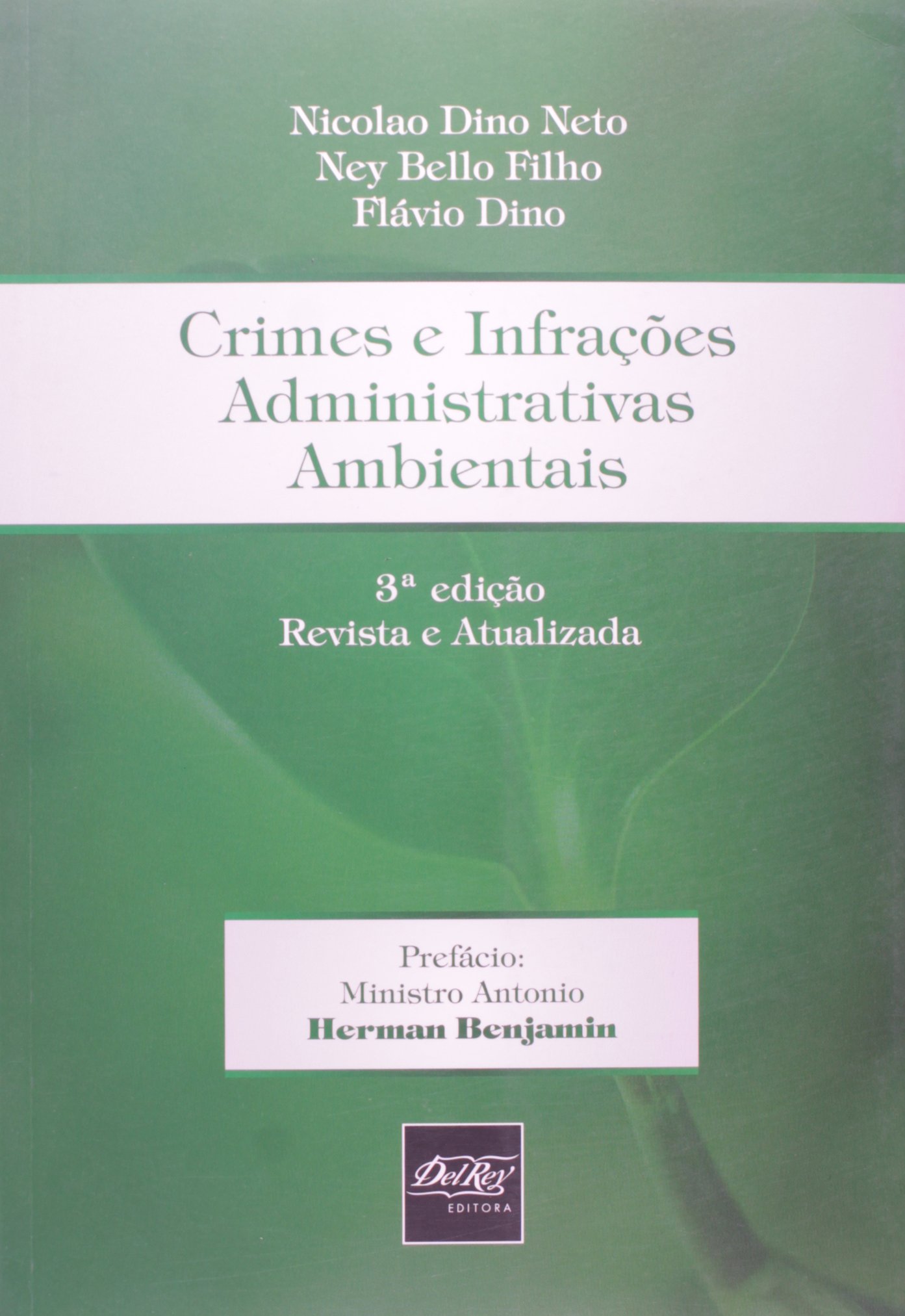 Capa de Crimes e Infrações Administrativas Ambientais