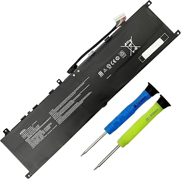 BTY-M57 65Wh Laptop Battery for MSI GP66 GP76 Leopard 10UE 10UG 10UH 11UE 11UG MSI Vector GP66 GP76 12UE 12UG 12UGS 12UH Series MS-17K 34ICP6/35/140 15.2V