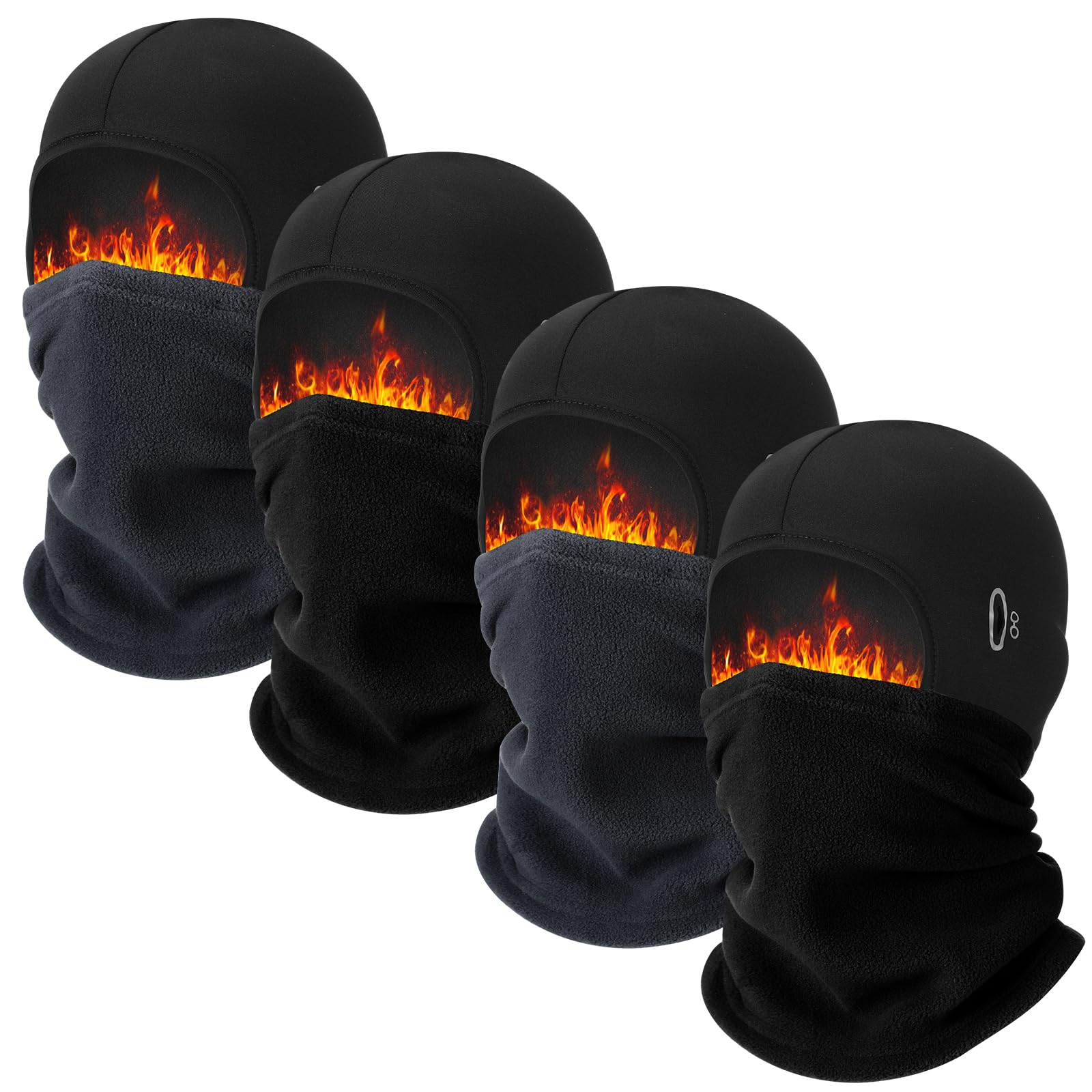 Chicingyou Winter Balaclava Ski Mask for Men Women Helmet Liner Full Face Covering Fleece Thermal Winter Hat for