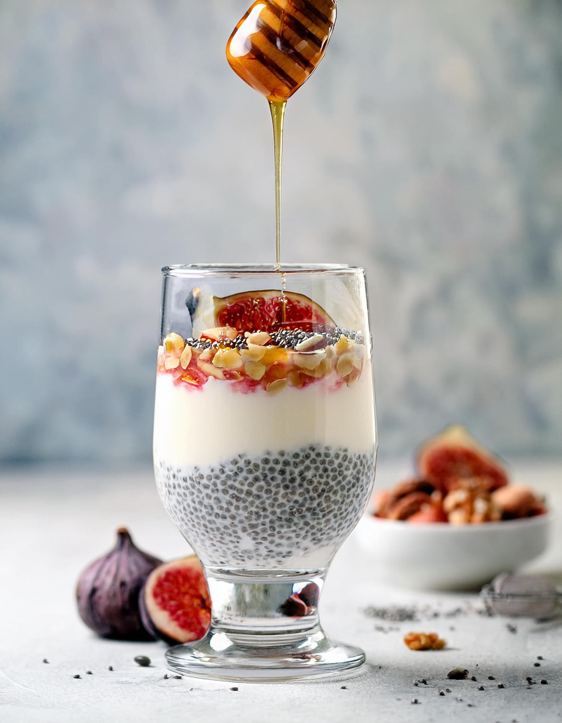 Glasmark KROSNO 1992 Tazze Da Dessert 6 Pezzi In Vetro Trasparente Coppe Da Gelato Eleganti Con Base 210 ml