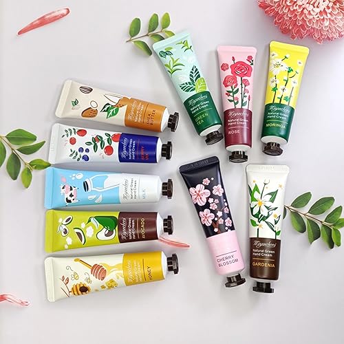 Miniatura 6 de ailixinda Paquete de 20 unidades de crema de manos, crema para el cuidado de las manos, regalo para mujeres, loción de manos de tamaño de viaje para