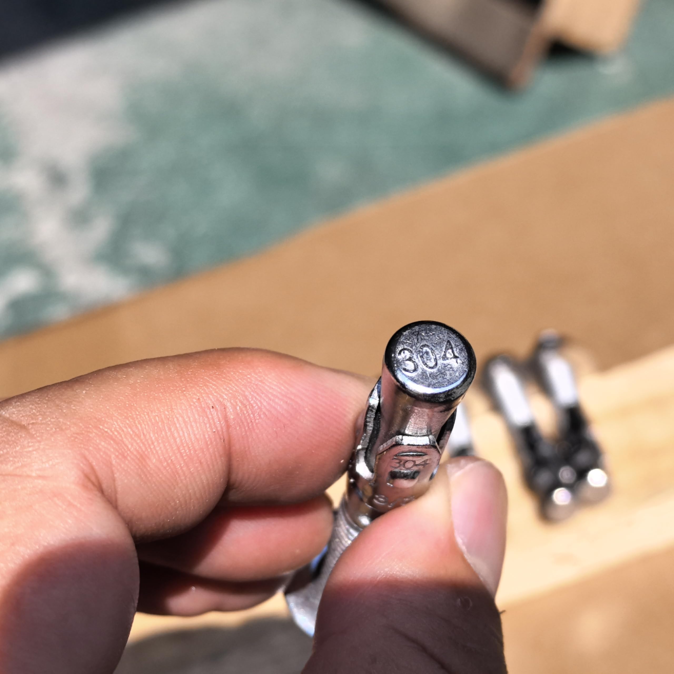 SANTIE Ancoraggio a cuneo in acciaio inox 1/4" X 2-1/4" - 100 PC