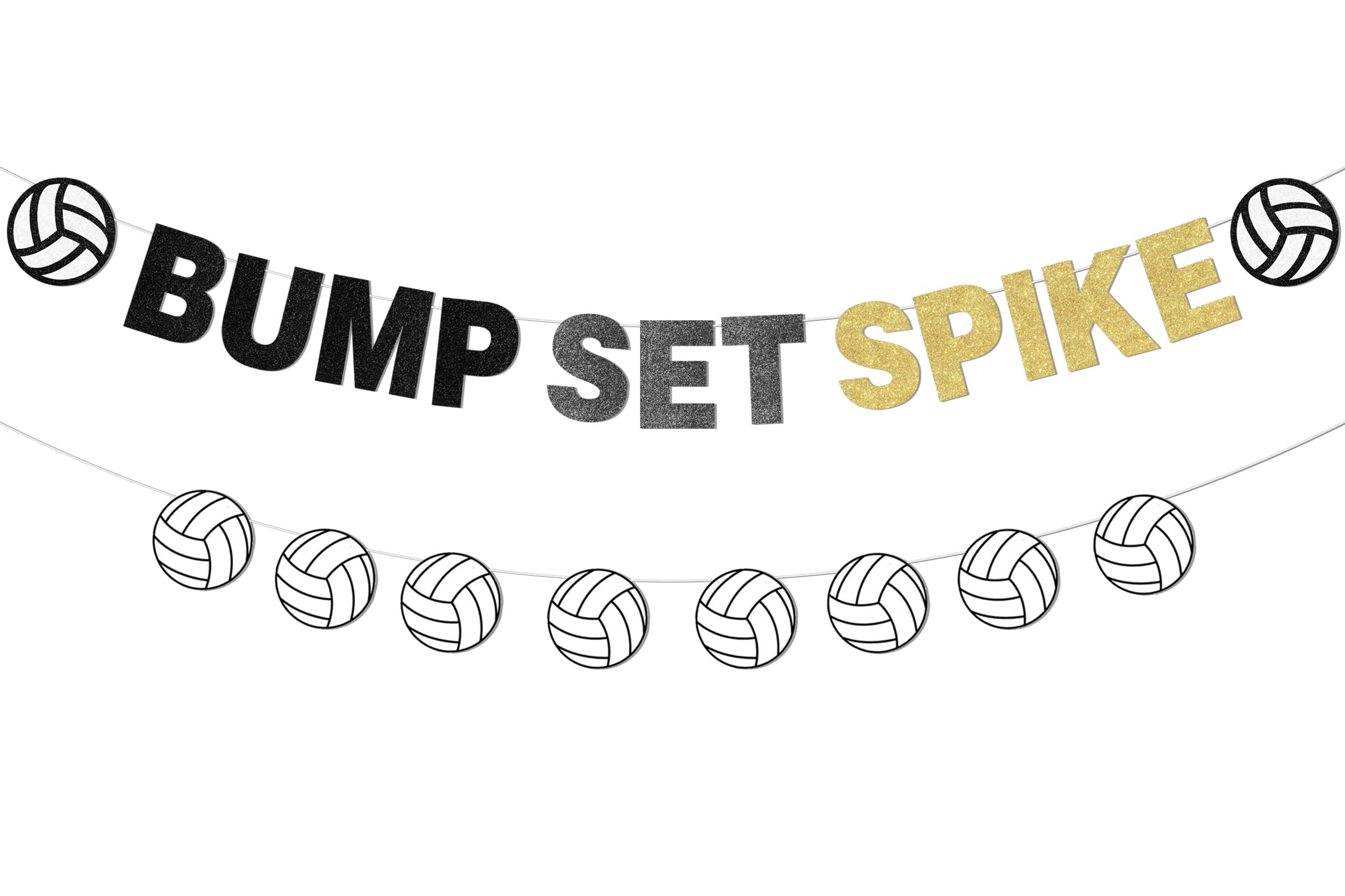 Bannière de volley-ball à offrir pour un anniversaire thématique ou une baby shower sportive