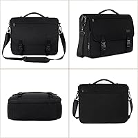 Vista 5 de MATEIN Bolsa tipo mensajero para hombres, mochila escolar para adolescentes, ligera de 17.3 pulgadas, maletín para laptop grande, bolsa cruzada