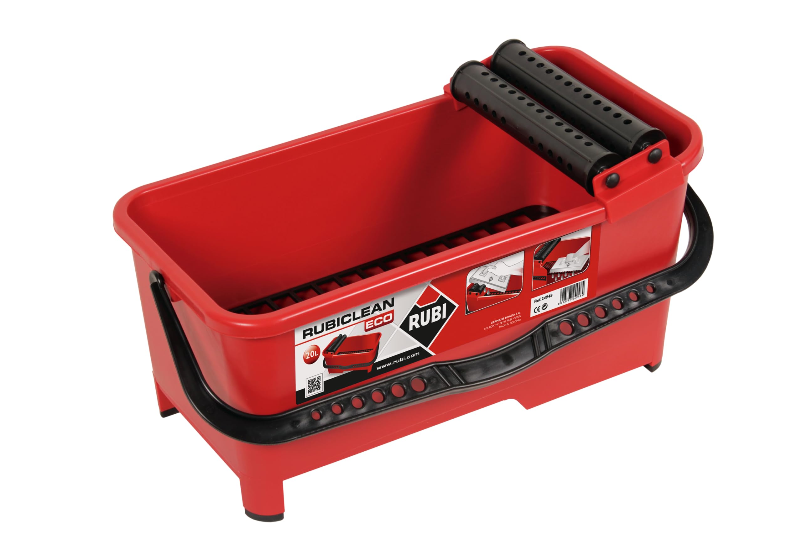 RUBI CUBETA RUBICLEAN ECO MULTITOOL MULTICOLOR ACERO INOXIDABLE HERRAMIENTA DE LIMPIEZA