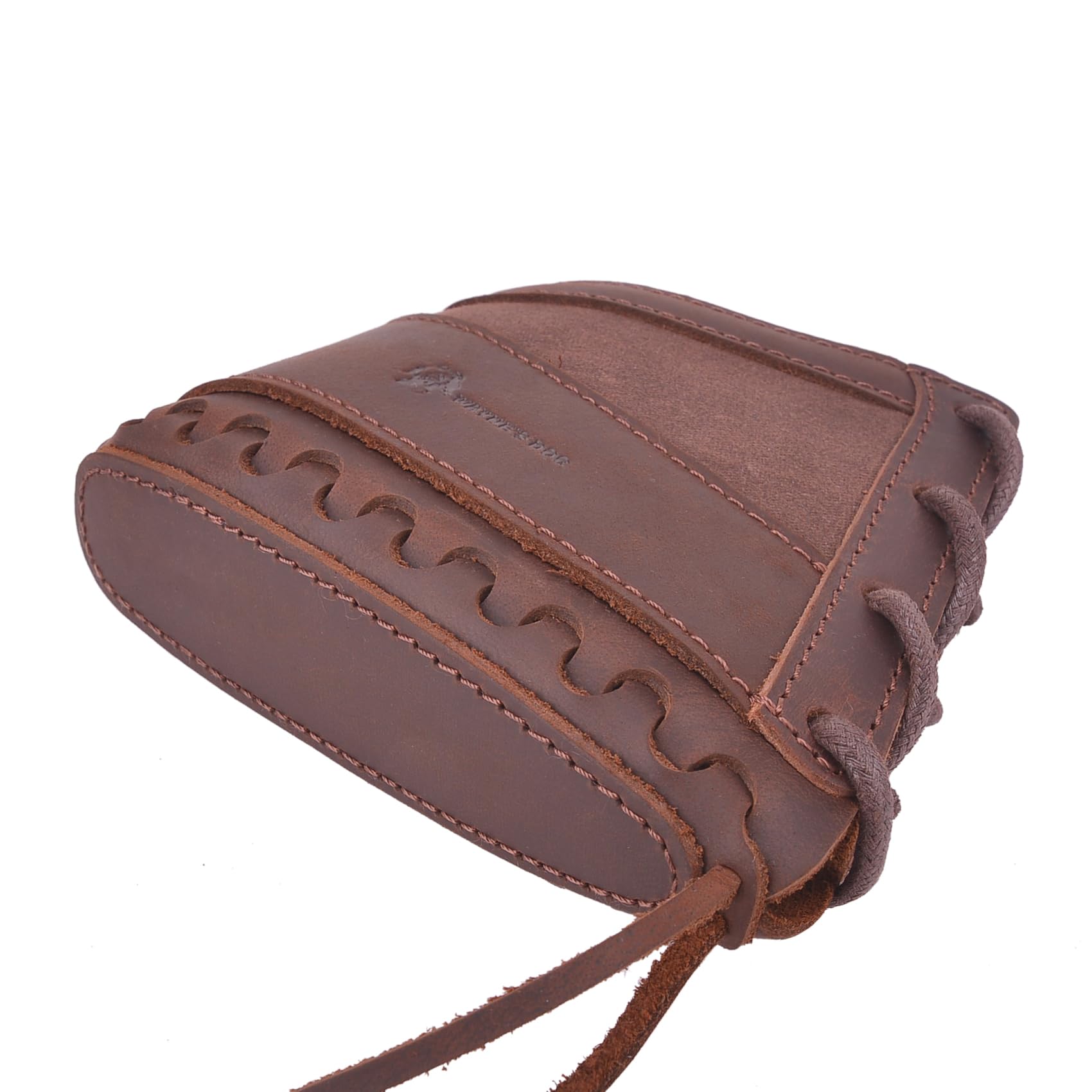 Tas Trost Leder Canvas Slip-On Recoil Reducing Pad für Gewehre Schrotflinten rutschfeste Buttstock Pad