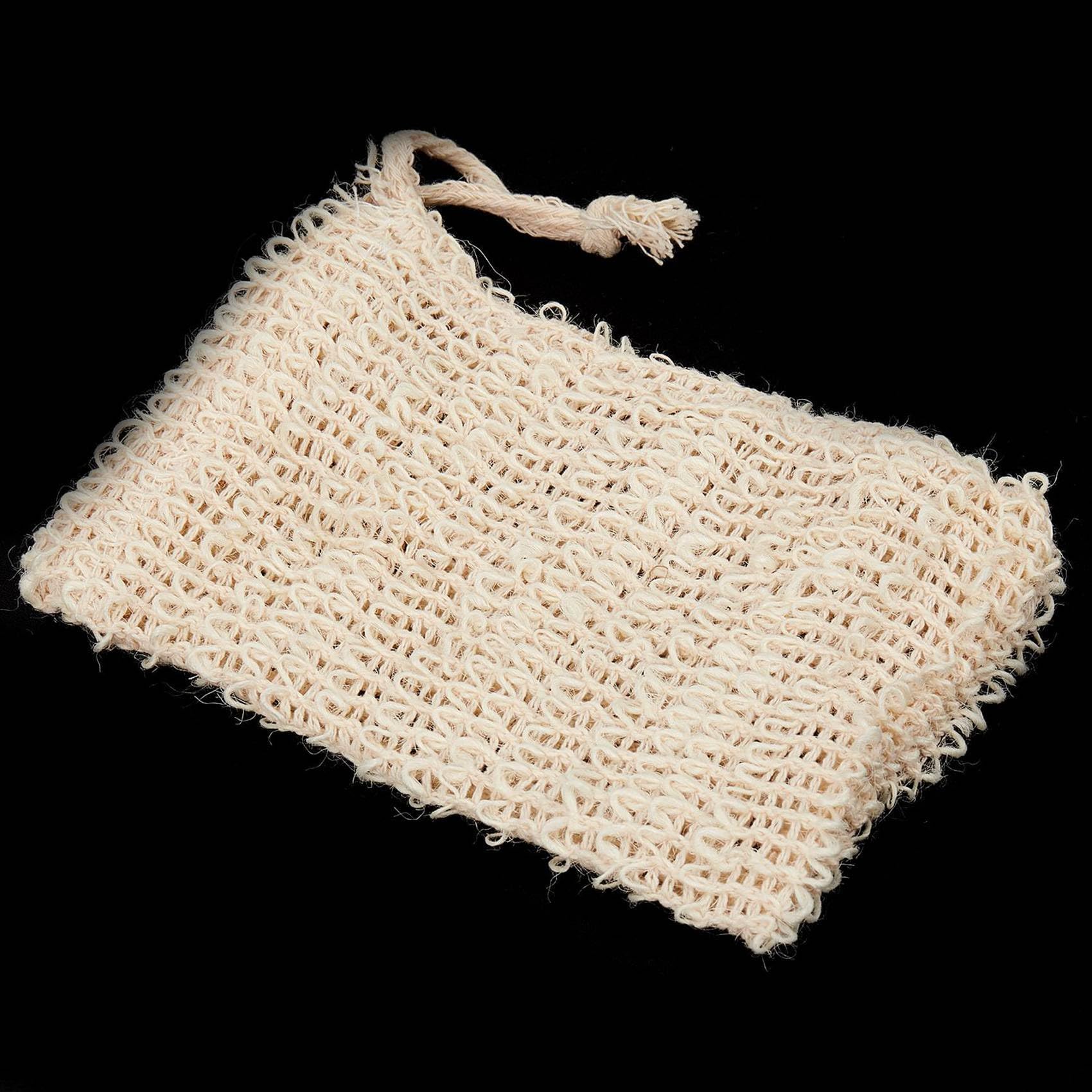 Baño de Ducha Bolsa de Jabón de Sisal Bolsa de Jabón de Sisal Natural Soporte de Bolsa de Protector de Jabón Exfoliante 150 Piezas