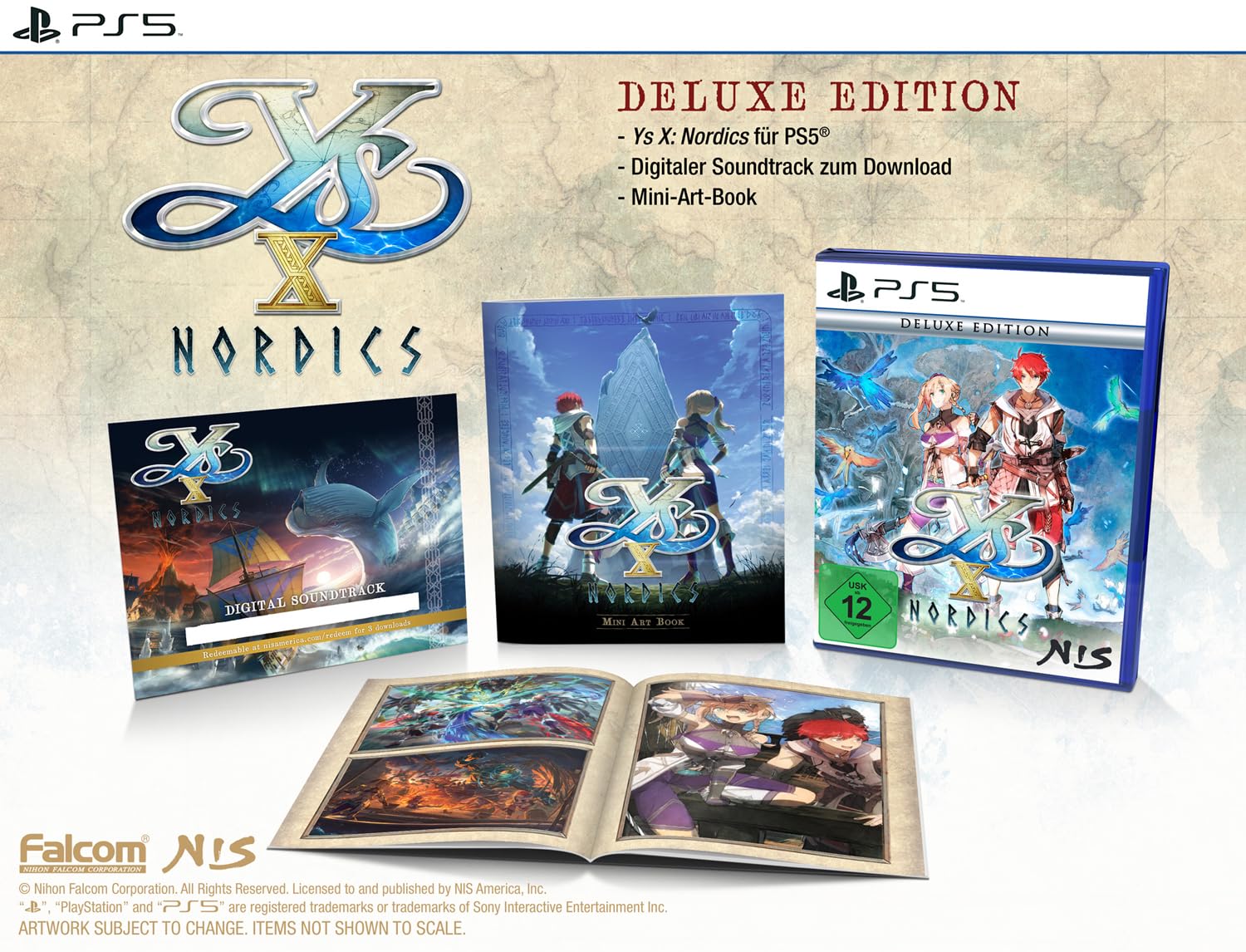 NIS America Ys X: Nordics - Edycja Deluxe (PlayStation 5)
