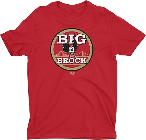 Miniatura 1 de Big Brock BCB - Camiseta para fanáticos del fútbol de San Francisco SM-5XL