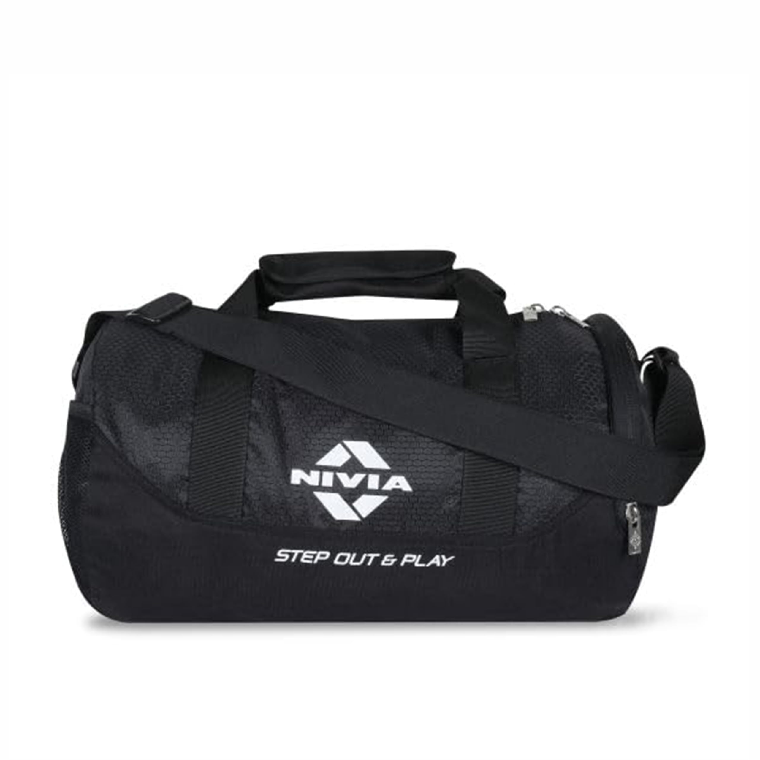 Beast Gym Bag-4 Polyester, Unisex Gym Bags, Shoulder Bag for Men & Women with Separate Shoes Compartment, Carry Gym Accessories,Sports & Travel Bag, Capacity- 21 litres