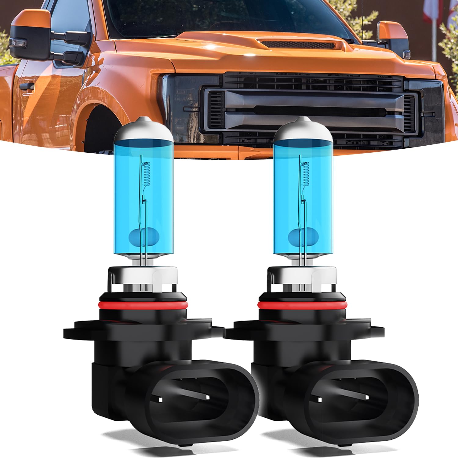 Fog lights Fit For Ford F350 F450 F550 Super Duty 2001-2018 Halogen Headlight Bulbs,9145/9140 Fog Lights Bright Lights Combo,Plug &amp; Play,Pack of 2