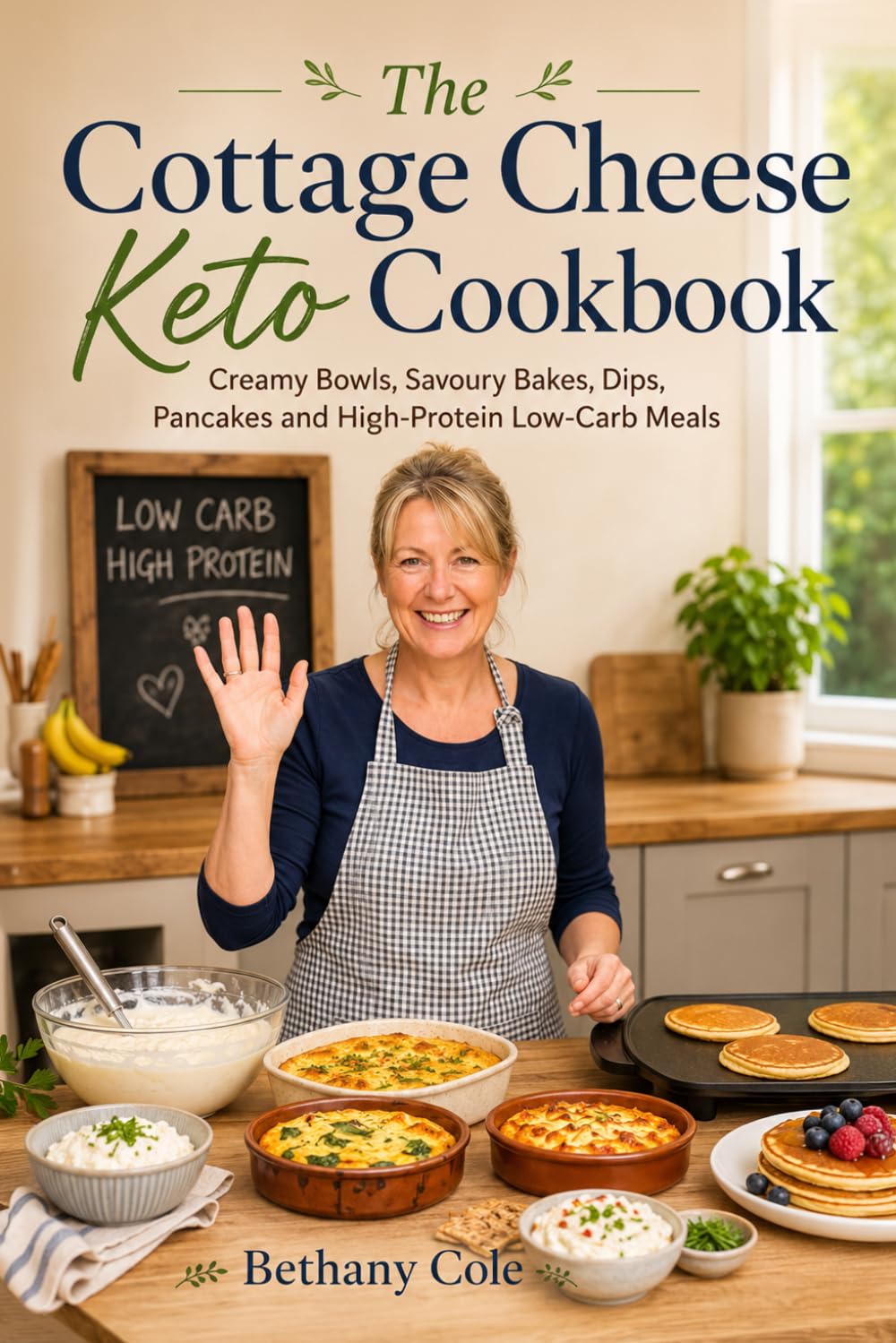 The Cottage Cheese Keto Cookbook: Creamy Bowls, Savoury Bakes, Dips, Pancakes and High-Protein Low-Carb Meals