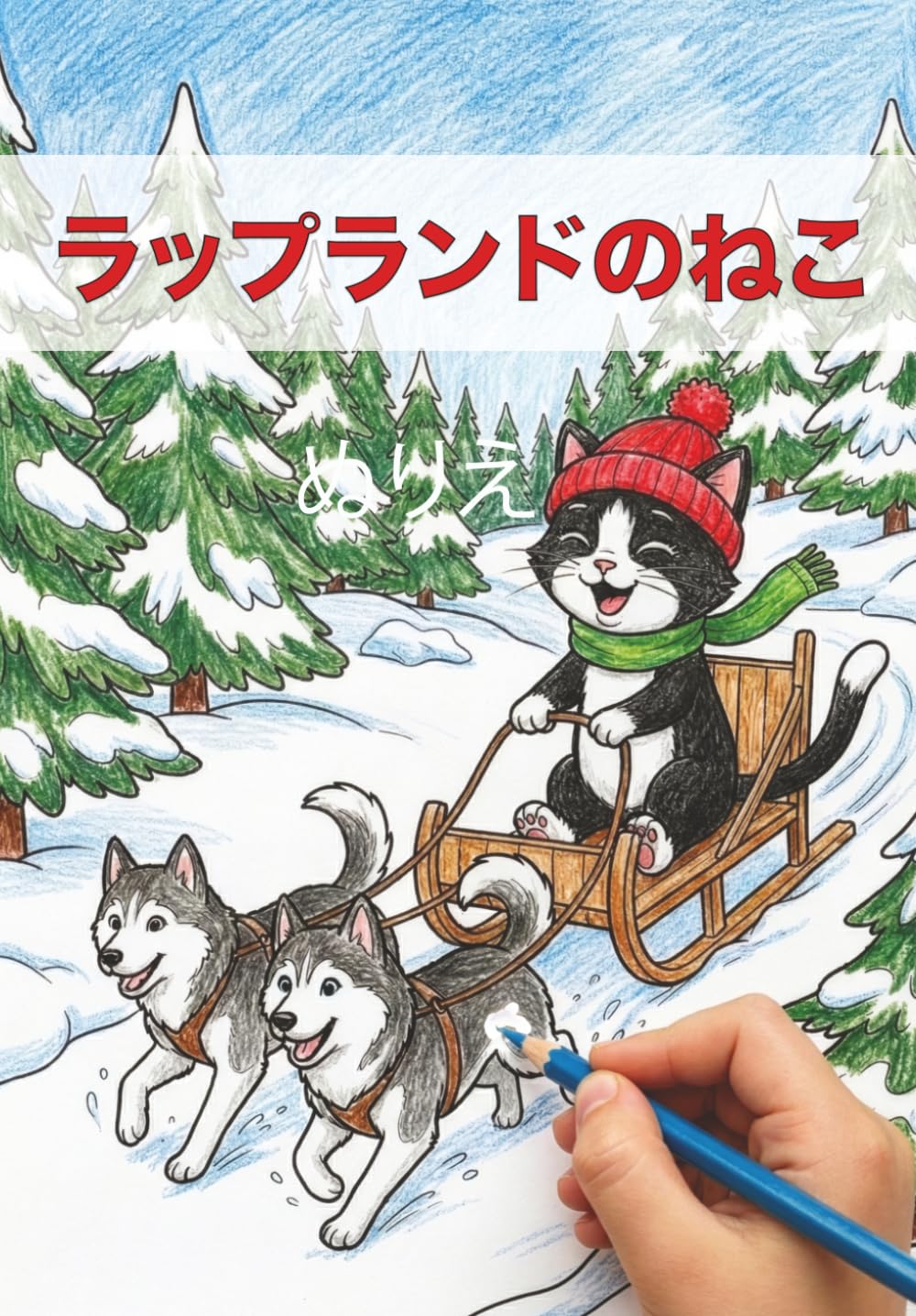 ラップランドのねこ 子供向けぬりえ (Koimak作): 30の楽しいねこの冒険