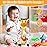 Emoin Dancing Giraffe Toy, Tanlking Giraffe Toys Musical Mimicking Toy, Singing 10 Pcs Songs for Baby Boys Girls, Repeating What You Say, Sing+Dancing+Recording+LED