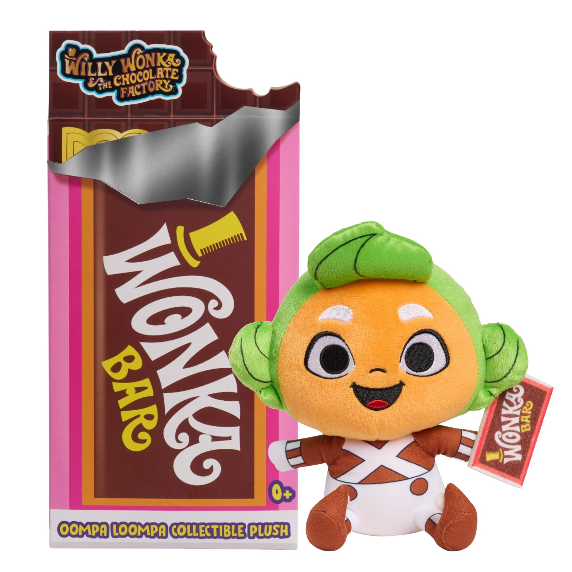 Amazon.com: Willy Wonka Oompa Loompa Collectible Plush, Scented