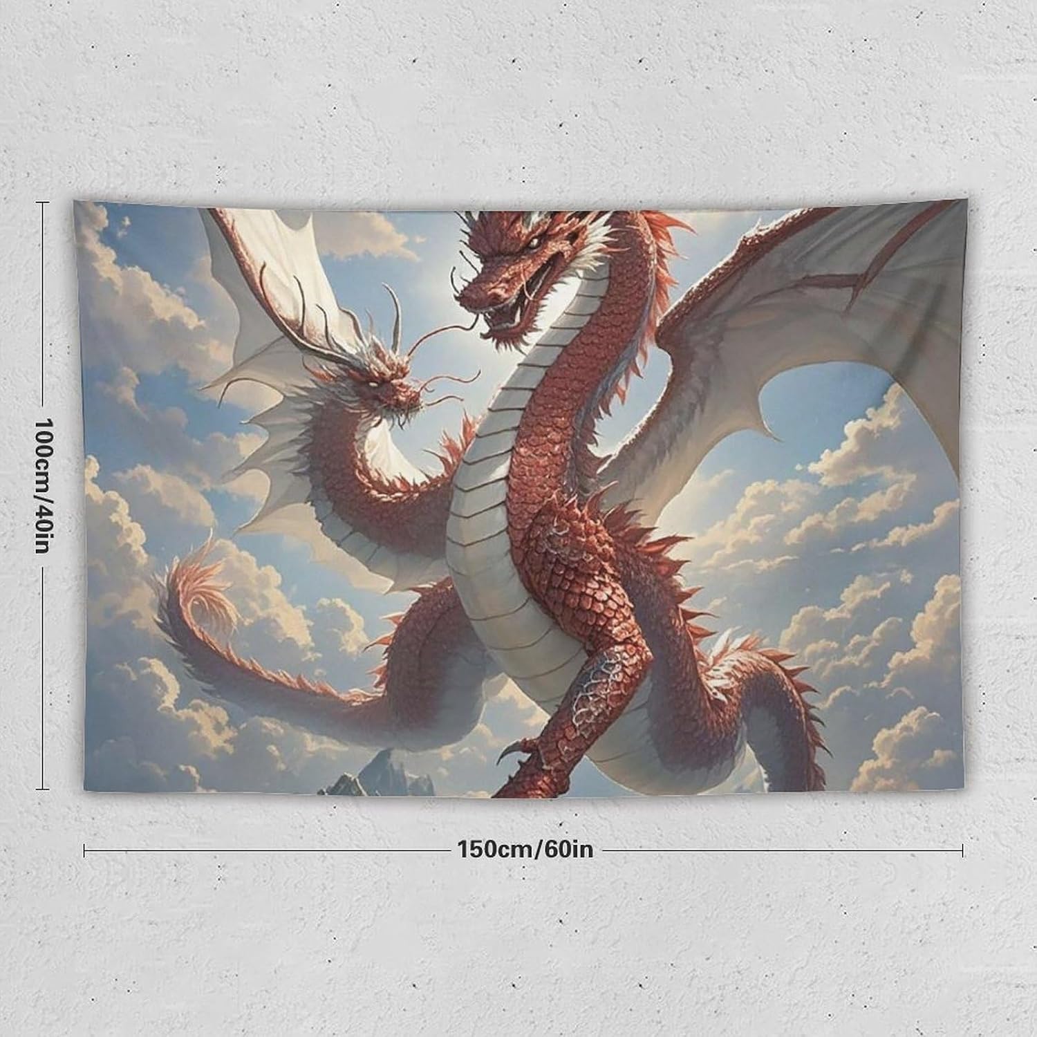 Tapestry Wide Wall Art Hanging Tapestries Lightweight Art Wall Blanket image 2