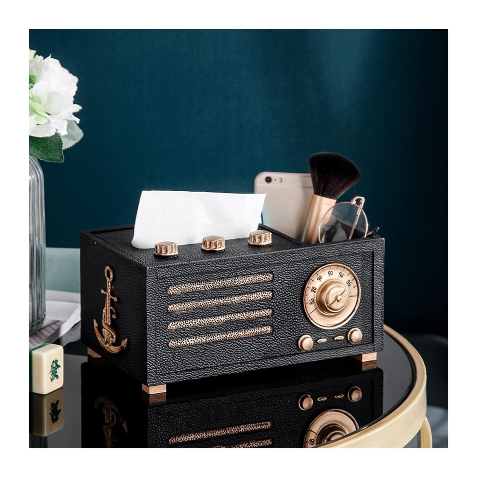 Tissue Dispenser Box Paper Pump Holder Multifunctional Resin Storage Boxes Napkin Organizer Apartment Must Haves