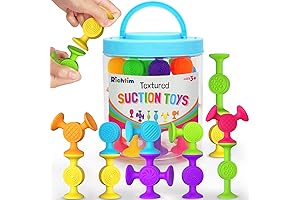 Textured Suction Bath Toys for Autistic Kids