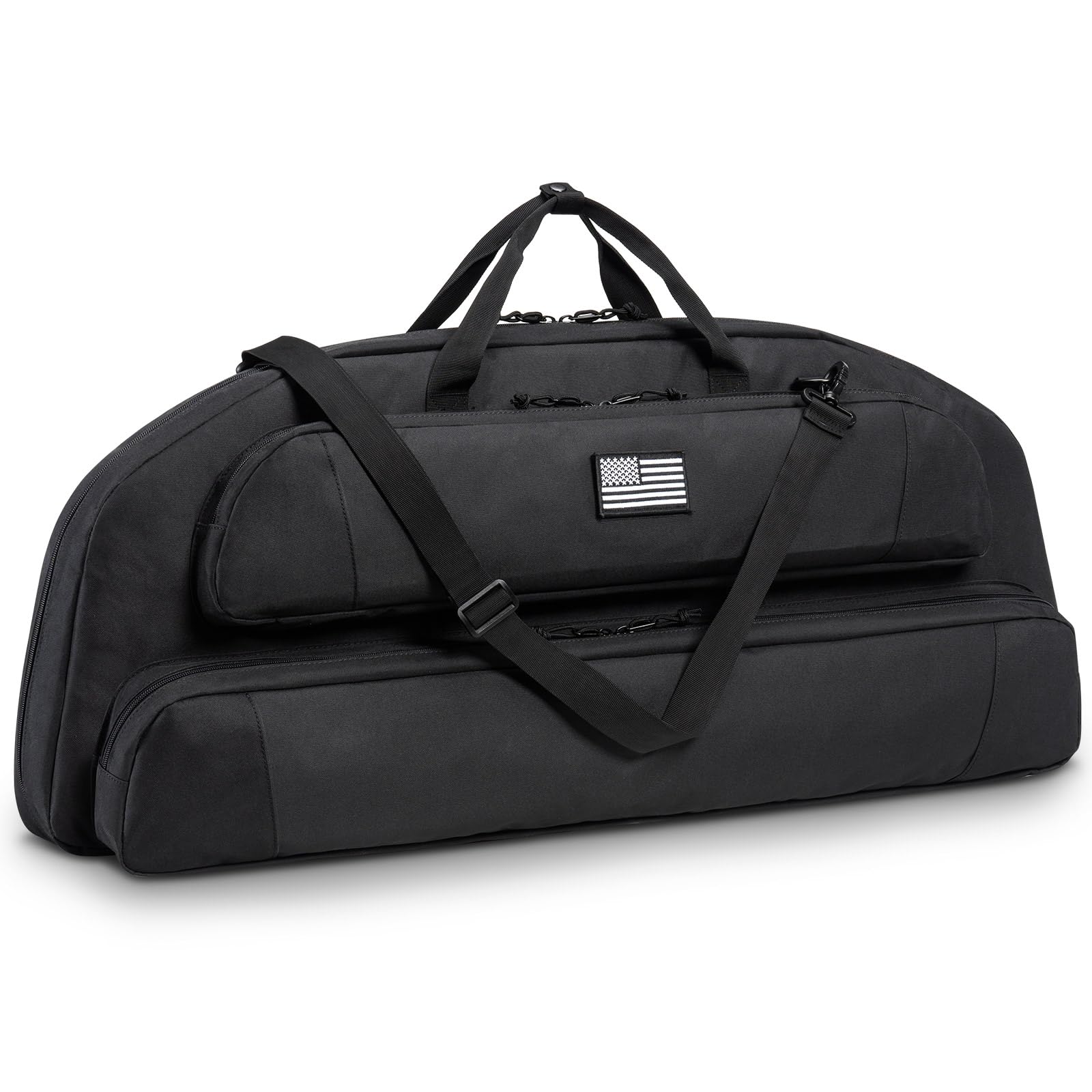 CVLIFE 37" 44" Compound Bow Case Soft Bow Bag Arrow Archery Case Hunting
