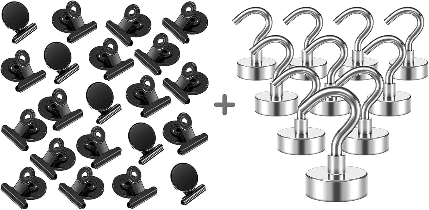 20Pack Clips Fridge Whiteboard Clips