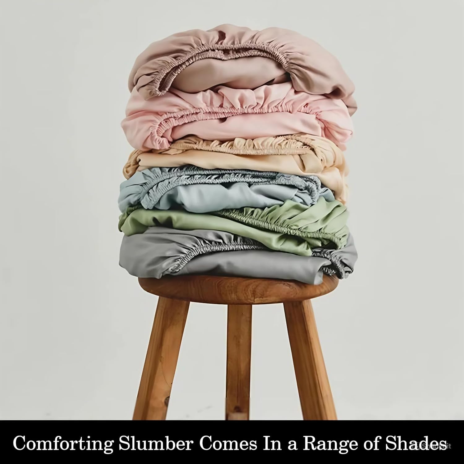 California King Size Fitted Sheet Only Light Grey, 100% Egyptian Cotton 600 Thread Count, 16" Deep Pocket Cotton Fitted Sheet (1 Piece Bottom Sheet Only)