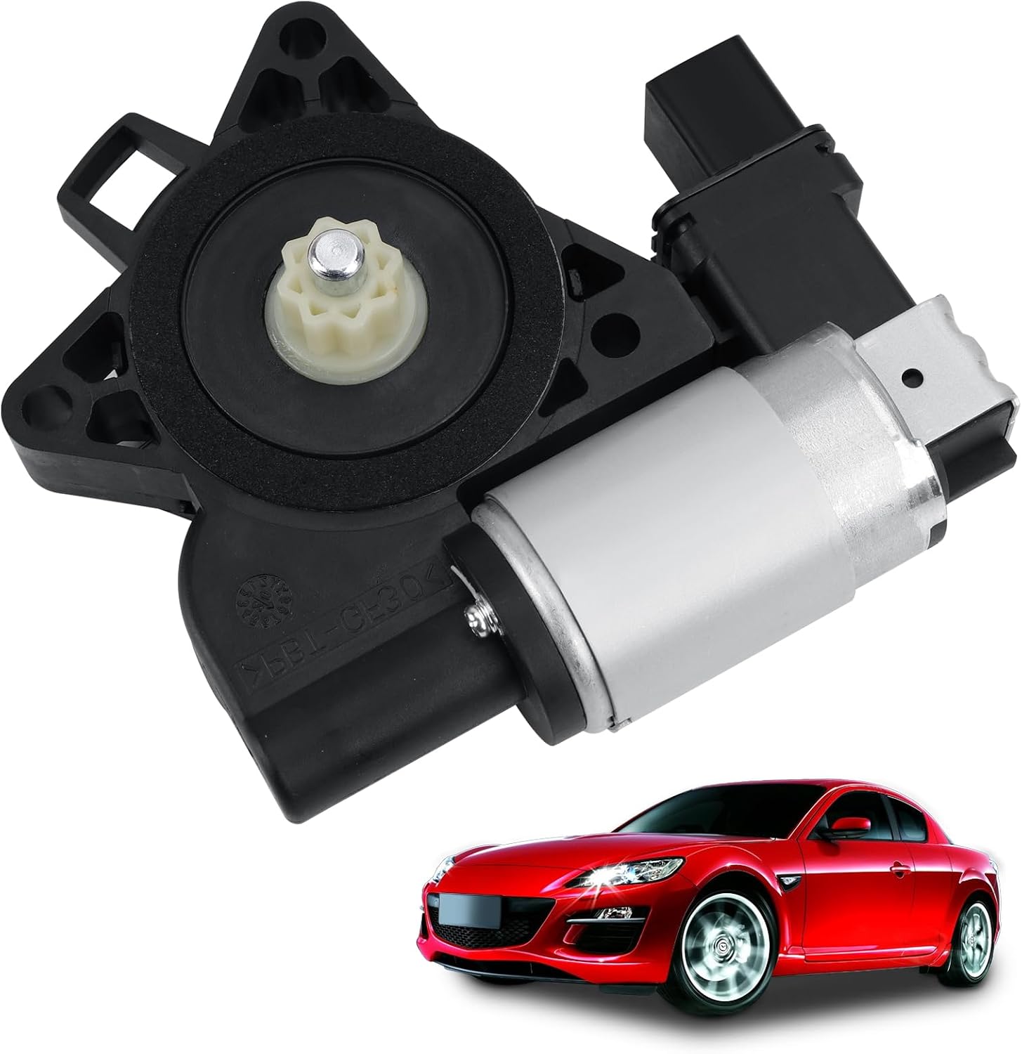 742-802 Power Window Lift Motor Compatible with Mazda 3, 5, 6, CX-7, CX-9, RX-8, Replace# G22C5858XF, GJ6A5858XC, D01G5858XB.