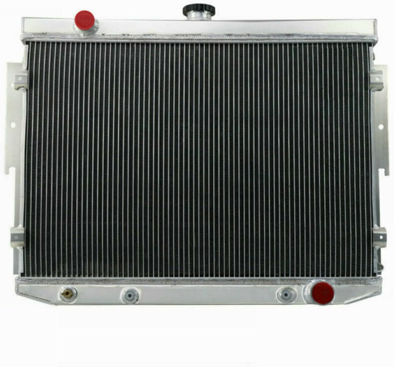 4 Row Aluminum Radiator for 1973-1974 Dodge Coronet Charger/Plymouth Satellite 7.2 440 Radiators 73 74