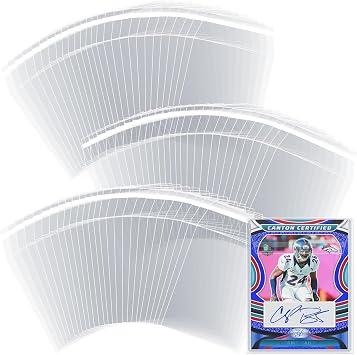 800 Pcs Top Loader Sleeves Penny Sleeves for Top Loaders Resealable Team Bags for 35-75PT Rigid Toploader Card Holder Trading Card Trading Card Protectors for Semi Rigid Card Holders3" x 4"