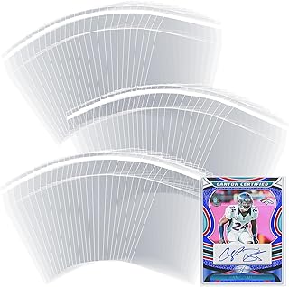800 Pcs Top Loader Sleeves Penny Sleeves for Top Loaders Resealable Team Bags for 35-75PT Rigid Toploader Card Holder Trading Card Trading Card Protectors for Semi Rigid Card Holders(3" x 4")