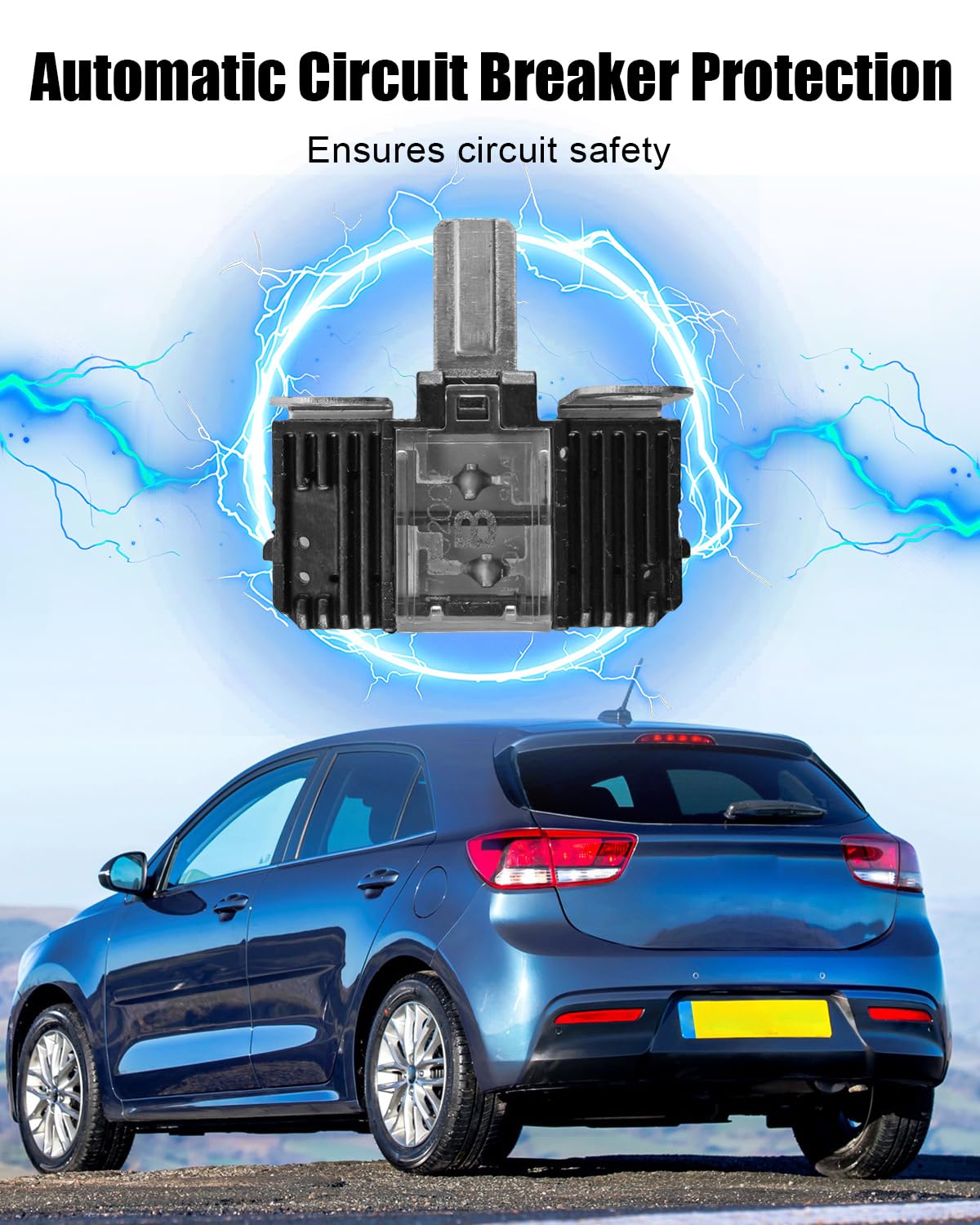 18790-05001 150/80Amp Multi Block Fuse Fit for Kia Soul 2014-2016 Kia Rio 2012-2015 Hyundai Accent 2018-2022 Hyundai Venue 2020-2022 Replace 1879005001