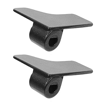 UPKOCH 2pcs Universal Type Stainless Steel Non - ?Stick Coating Carbon Steel Material Bread Maker Blade Mixi