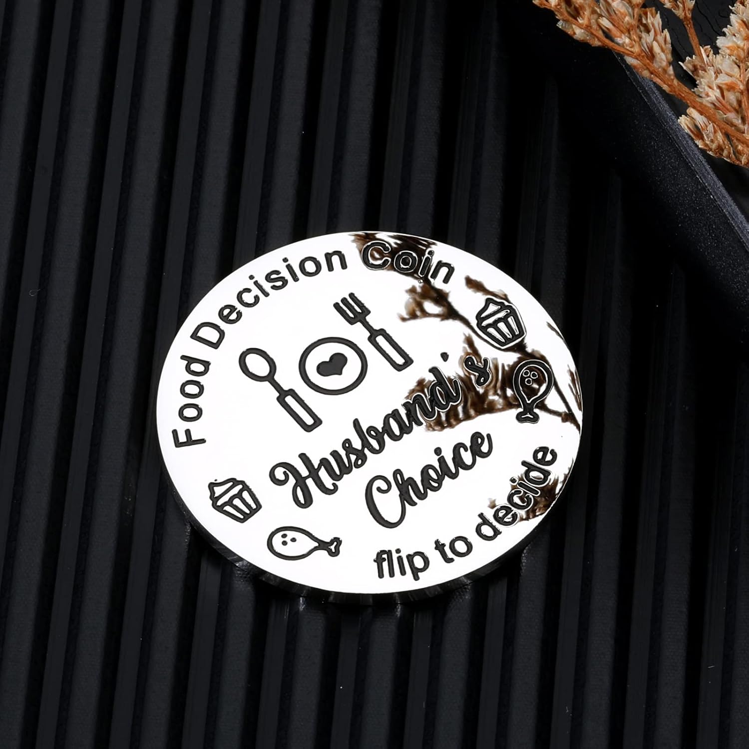 Stocking Stuffers for Men Women Adults - Decision Coin Funny Gifts for Him Her Couple Girlfriend Boyfriend Husband Wife Christmas Anniversary Valentines Birthday Wedding Fathers Day