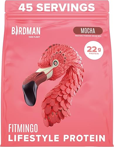 BIRDMAN Fitmingo Proteína vegana en polvo con inositol, potenciadores de colágeno, ácido hialurónico y vitaminas  Bajo en carbohidratos, sin