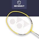 YONEX Carbon Graphite Badminton Racquet Arcsaber 73Light Yellow G4 5U gallery image