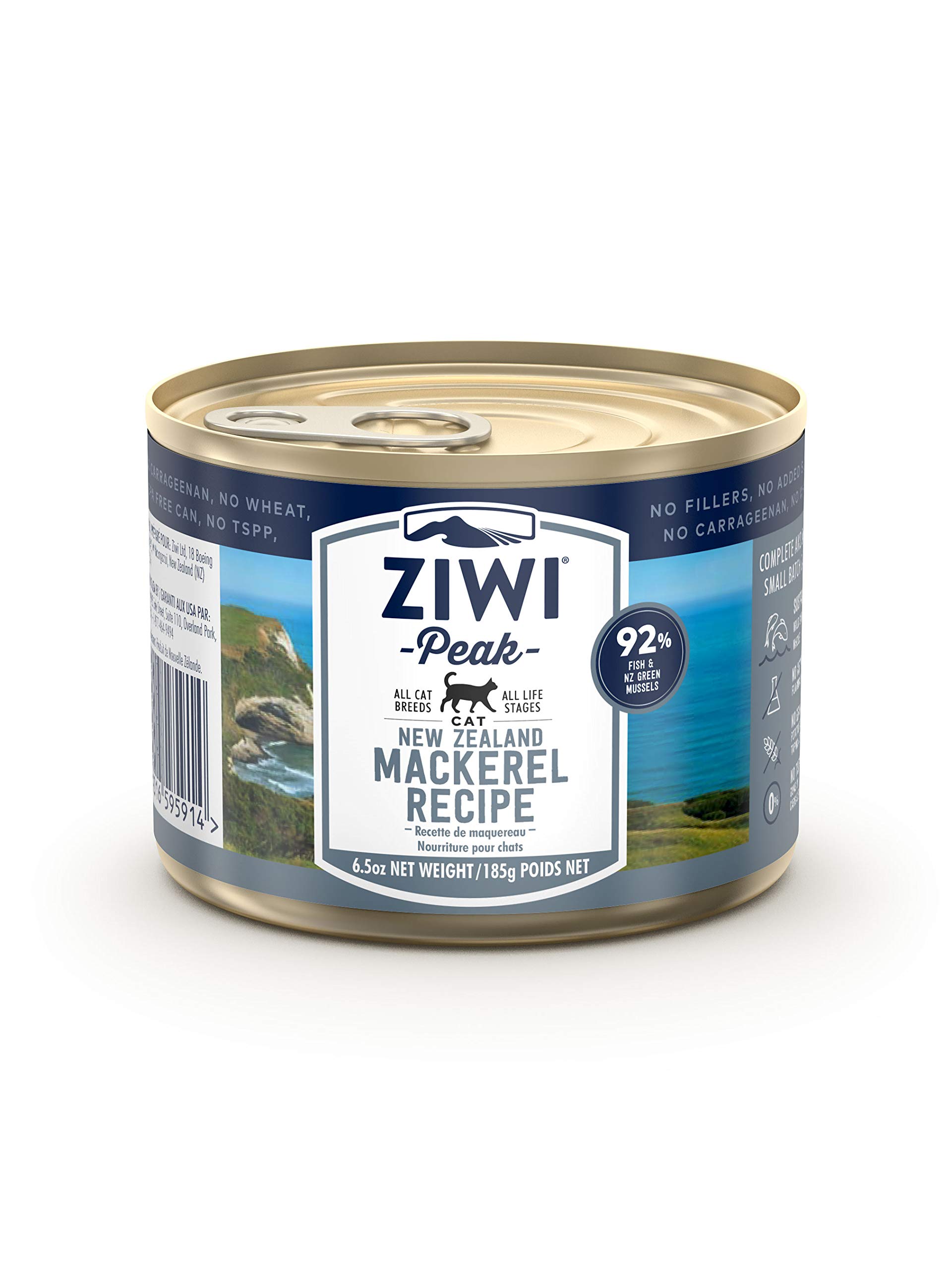 Ziwi peak　キャット　マッカローレシピ　185g　12缶セット Amazon.co.jp: Ziwipeak ZIWI ピーク キャット缶 マッカロー