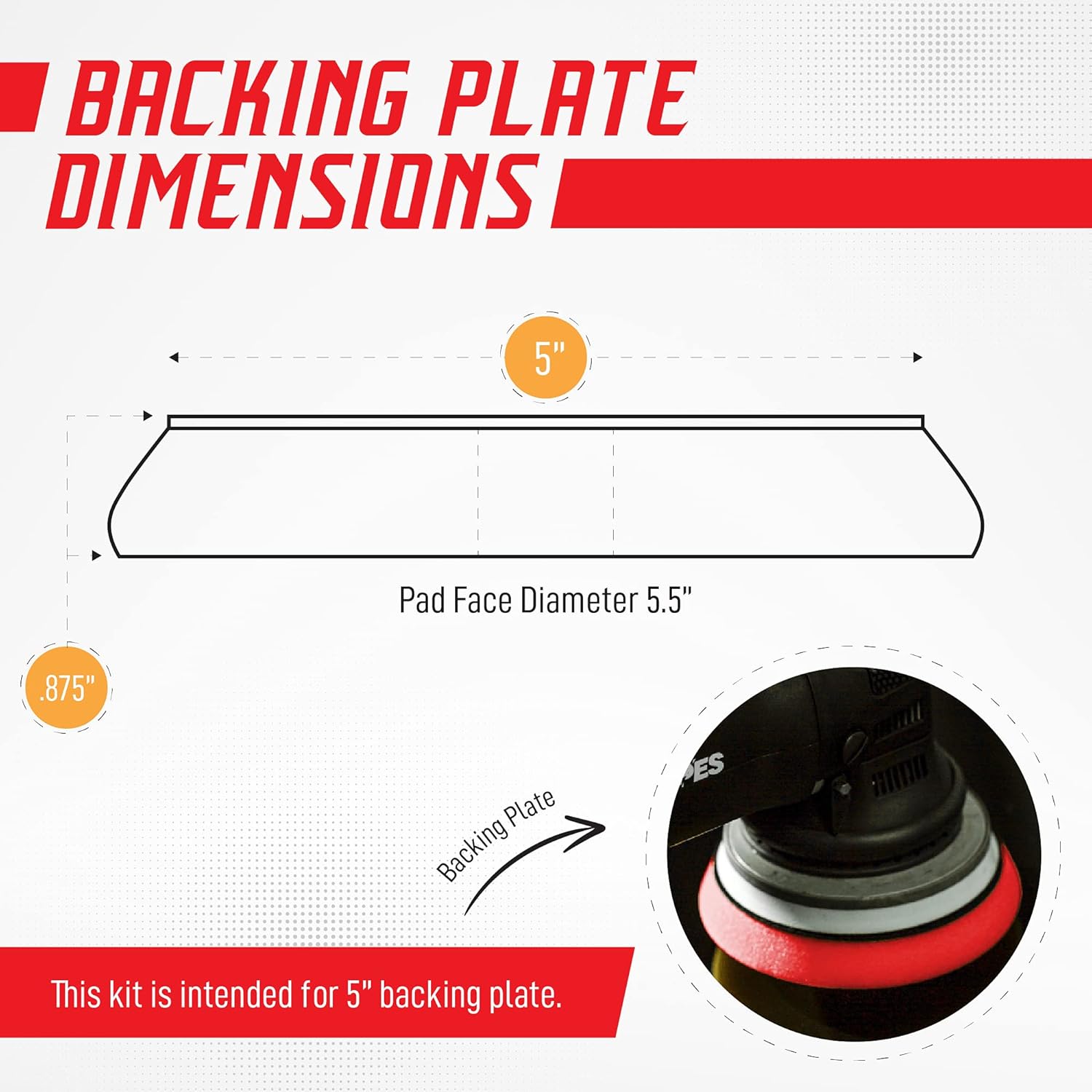 Oberk 2-Step Polish Compound Single Car Kit - 5" Pads & Compounds (8 oz)