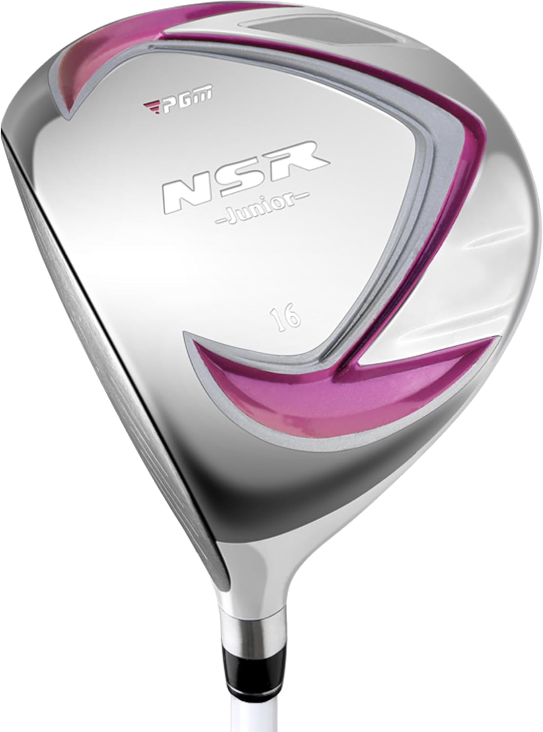 PGM Left Handed Golf Club Set - Junior Complete Golf Club Set for Kids Children - Right Handed - Driver(#1), Hybrid, Iron(#7,#9,#S), Putter, Golf Stand Bag