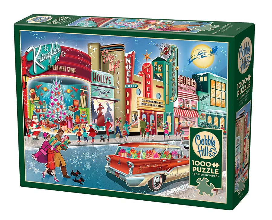 Puzzle Cobble Hill 1000 Pièces – Boîtes Vintage Fleuries – Affiche Incluse – Fabriqué Aux États-Unis