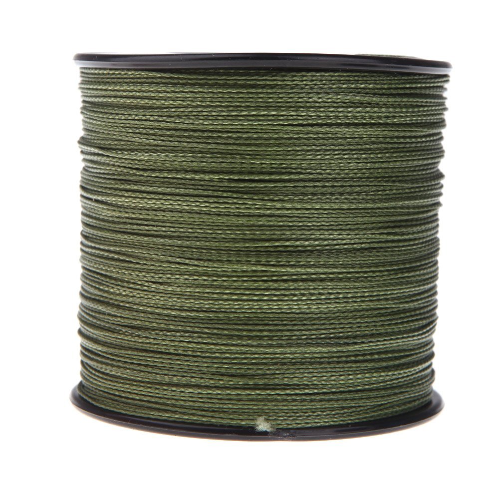 Lodokdre Fil De Pêche Tressé PE 300m 100lb 0,55mm - Ligne Verte Ultra Résistante Pour Pêche Professionnelle