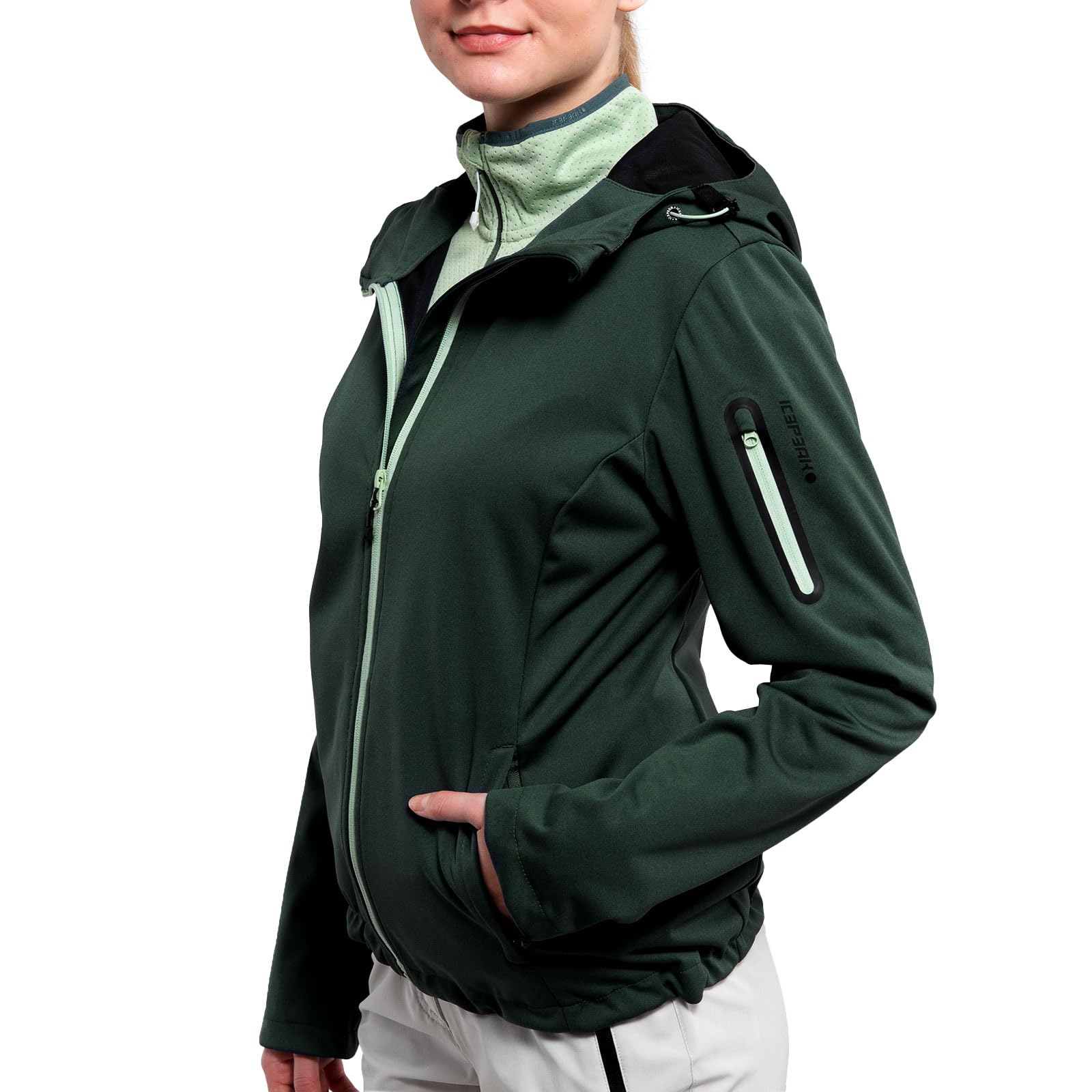 ICEPEAK Bridgewater Sofshell Damen lachs